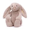 Personalised Bashful Luxe Bunny Rosa Huge