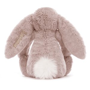 Personalised Bashful Luxe Bunny Rosa Medium