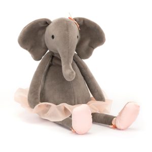 Elly Ballerina Book and Dancing Darcey Elephant