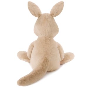 Big Kip Kangaroo Soft Toy (Vegan Angora)  20.5/ 52cm